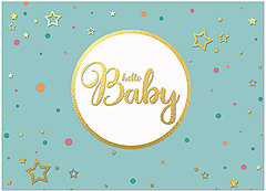 Select a verse or write your own. Hello Baby Congratulations Card D1447D-Y